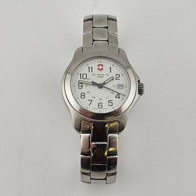 Victorinox Swiss Army Officer Watch Stainless Steel 