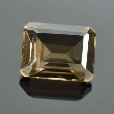 2.3 Carat Emerald-Cut Smokey Quartz