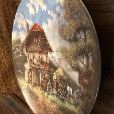Collector plate seltmann weiden vintage vor der schmiede