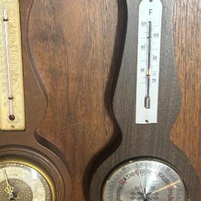 Sears jason vintage roebuck thermometer barometer
