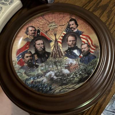 Collector plate jim griffin battles of the american civil war