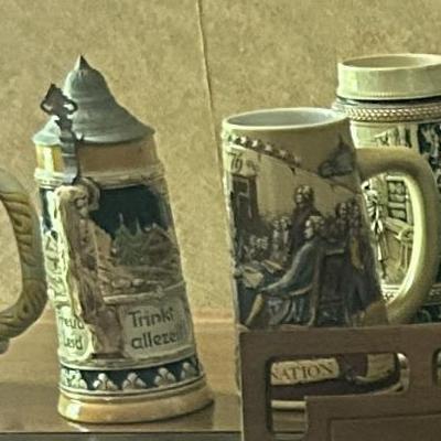 Collectibles german beer steins