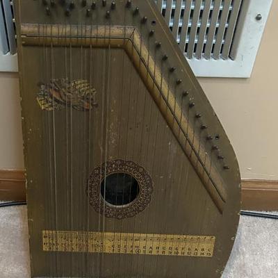 Oscar schmidt silvertone autoharp 1969s