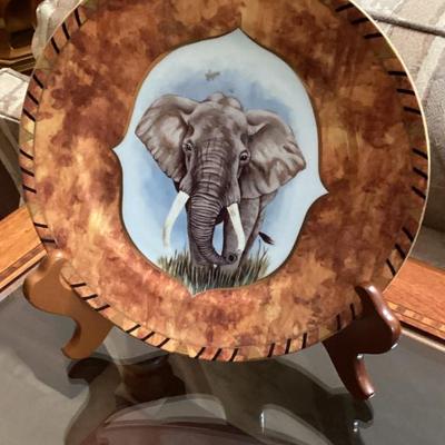 Collector plate elephant