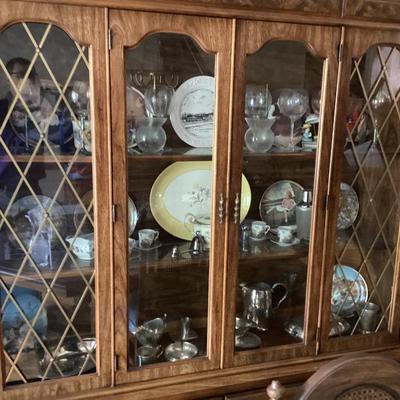 Kitchen dining china cabinet