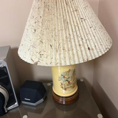 Table lamp ducks