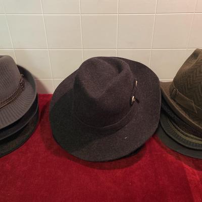 Large Lot Of Fedoras