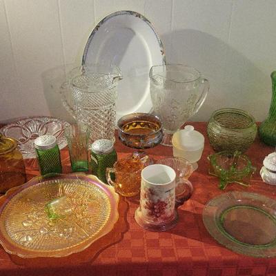 Assortment Of Vintage Glassware