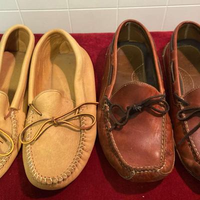 Men’s Loafers LL Bean And Minne Tonka Size 11