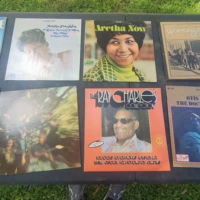 LPs, Ray Charles, Aretha Franklin, CCR and More
