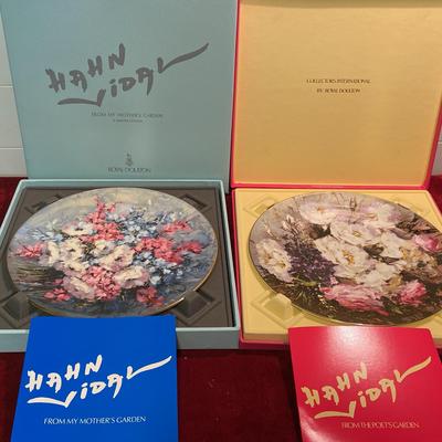 Vintage Hahn Vidal Collectors Plates 