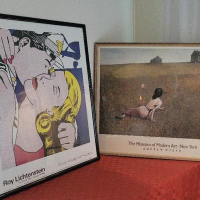Large Museum Framed Prints (2)