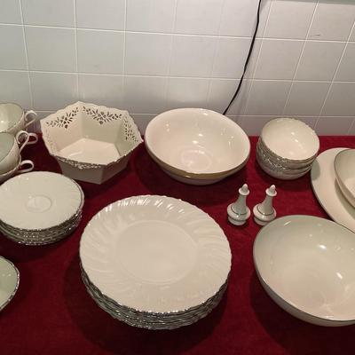 Lennox Silver Dining Set 