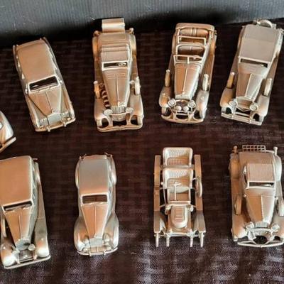 Pewter Cars - Lot 2 (DR)