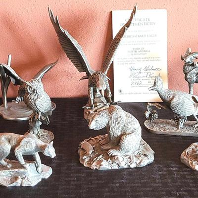 Pewter Animals by Hudson Collection Society - Lot 1 (LR)