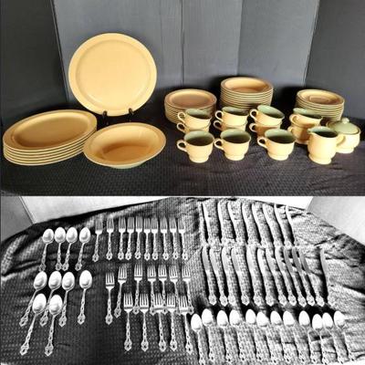 Mikasa Chromatic Dishware & Onieda Flatware (K)