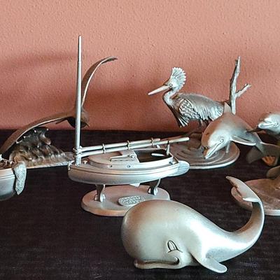 Pewter Animals by Hudson - Lot 2 (LR)