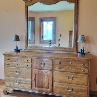 Jamestown Sterling Dresser w/ Mirror (BR2)