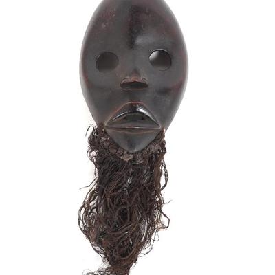 Sale Photo Thumbnail #377: Lot 379 old dan bearded racing mask 20th c.