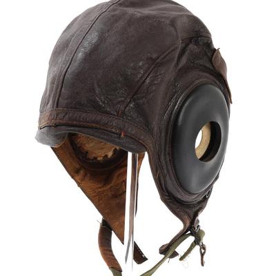 Sale Photo Thumbnail #123: Lot 123 us navy flight cap helmet type a 11