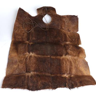 Sale Photo Thumbnail #157: Lot 157 ifugao deer skin hide rain cover