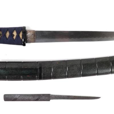 Lot 49 excellent japanese tanto dagger signed