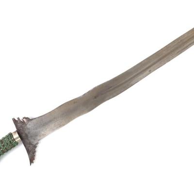 Lot 56 large moro kris sword