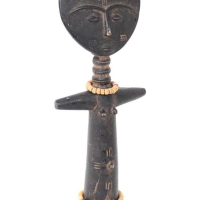 Sale Photo Thumbnail #380: Lot 382 ashanti akuaba wood doll