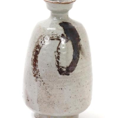 Sale Photo Thumbnail #310: Lot 312 nice antique korean glazed bottle