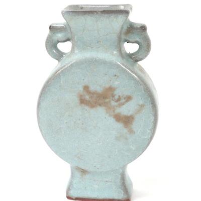 Sale Photo Thumbnail #300: Lot 301 gorgeous early korean celadon glazed vase