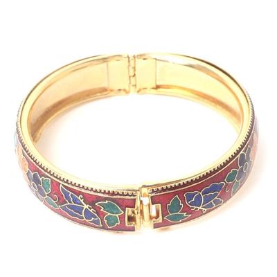 Sale Photo Thumbnail #206: Lot 206 chinese cloisonne enamel bangle