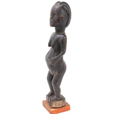 Sale Photo Thumbnail #379: Lot 381 african baule wooden figure