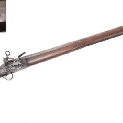 Lot 85 spanish flintlock trabuco rifle 18th c.
