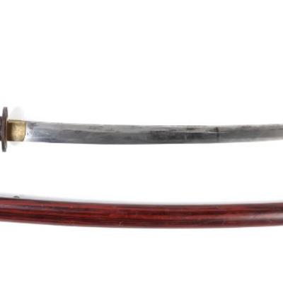 Lot 44 japanese katana sword signed