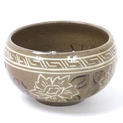 Sale Photo Thumbnail #295: Lot 296 beautiful antique celadon glazed bowl