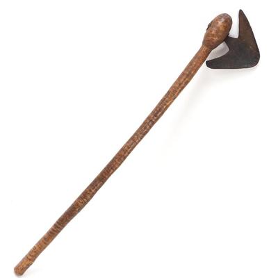 Lot 71 african wood tribal axe