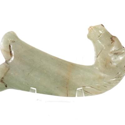 Lot 34 indian mughal jade dagger handle