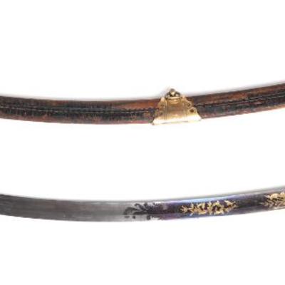 Lot 7 american eagle head pommel calvary sword c. 1805 1820