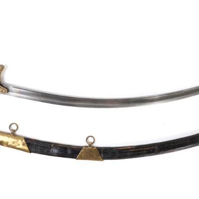 Lot 30 ottoman sword scabbard