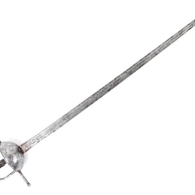 Lot 11 spanish colonial cup hit broadsword 18th c.