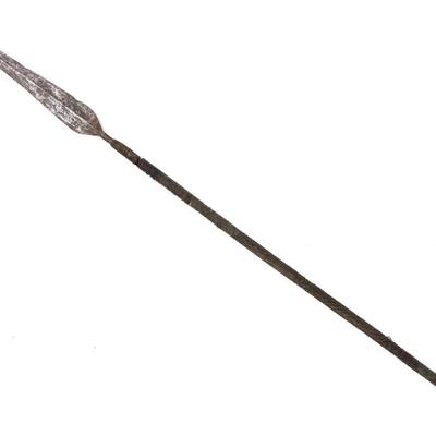 Lot 61 rare philippines spear 19th c.