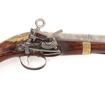 Lot 93 excellent miquelet flintlock pistol ripoll 1760 1780