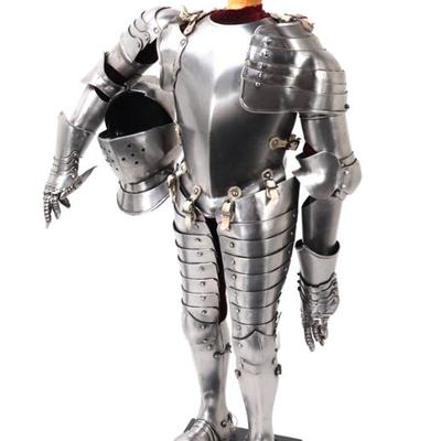 Sale Photo Thumbnail #125: Lot 125 old tower miniature suit of armour 16th c. style