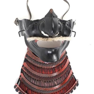 Sale Photo Thumbnail #152: Lot 152 japanese armour menpo mask