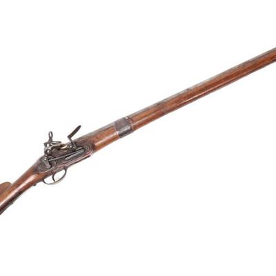 Lot 92 spanish military miquelet flintlock rifle 18th c.