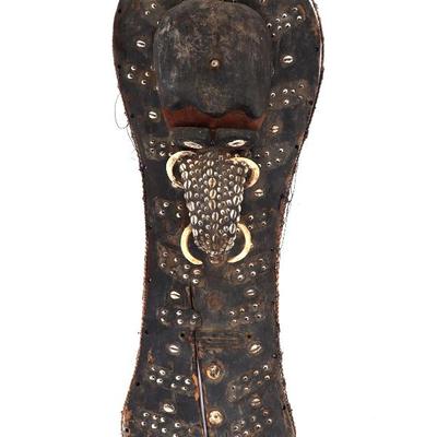 Sale Photo Thumbnail #156: Lot 156 png tribal mask shield