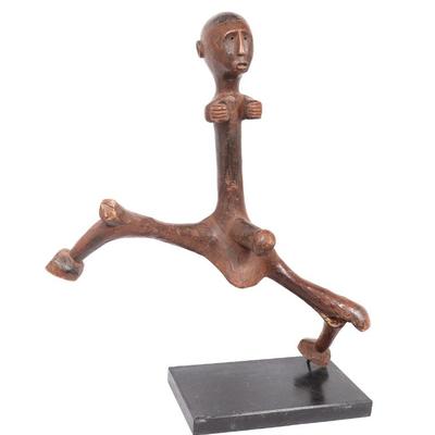 Sale Photo Thumbnail #384: Lot 386 makonde abstract male figure tanzania
