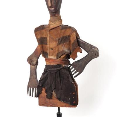 Sale Photo Thumbnail #386: Lot 388 bozo or bamana tribe marionette statue mali