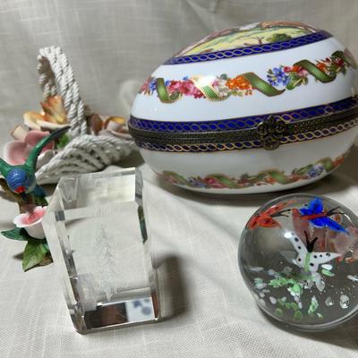 Limoges Large Egg - Paperweights - Other Nice Decor 