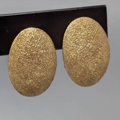 18K Gold Earrings 